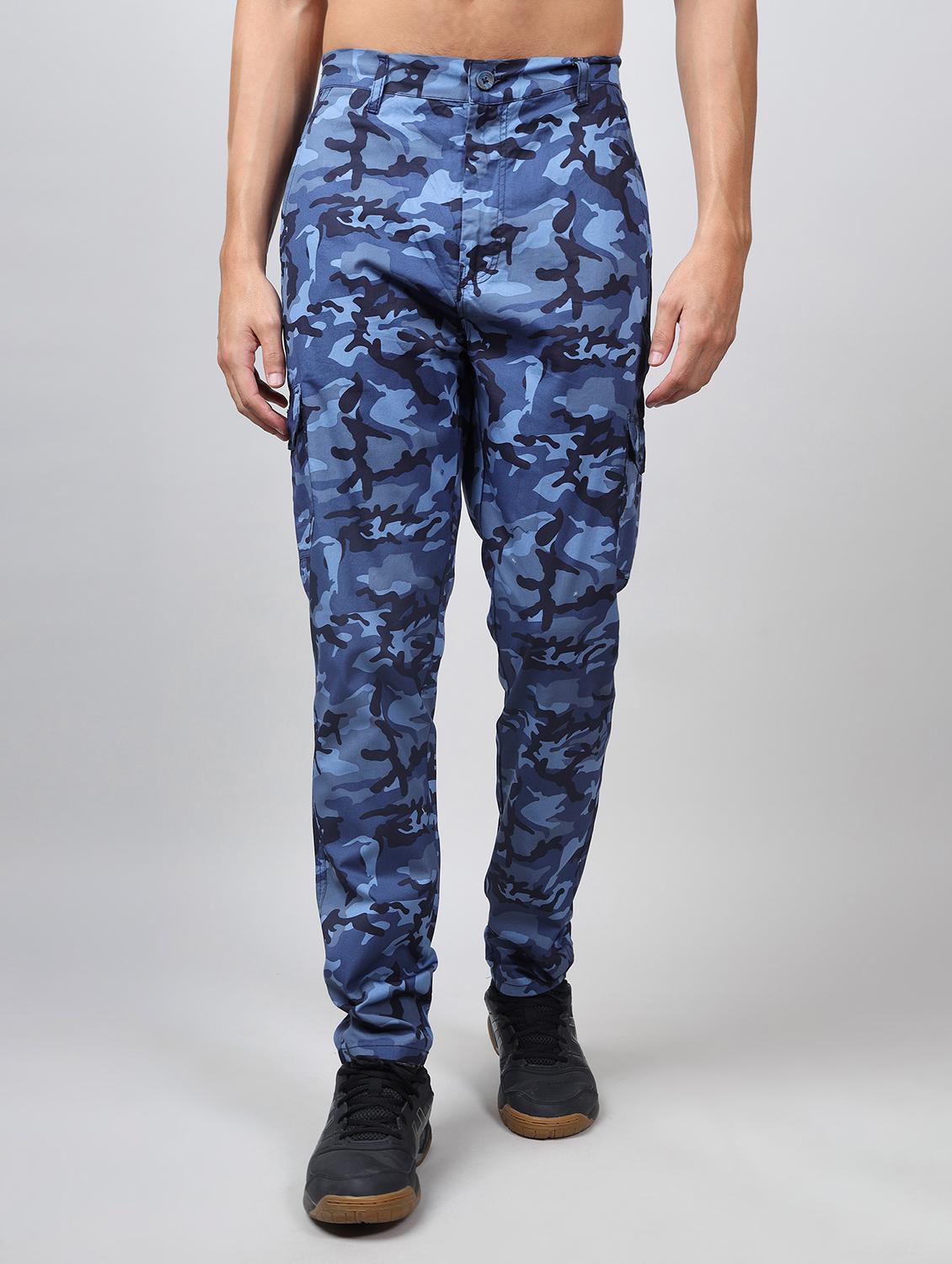 men mid rise camouflage printed cargo - 21665002 - Zoom Image - 0