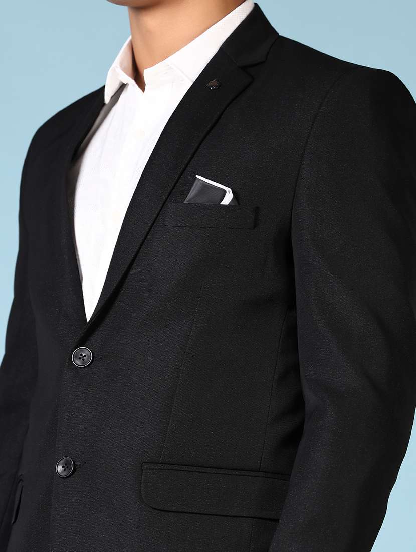 men solid long sleeve single breasted blazer - 21665182 -  Standard Image - 5