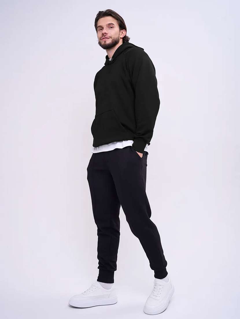 men long sleeves plain sweatshirt - 21666573 -  Standard Image - 3
