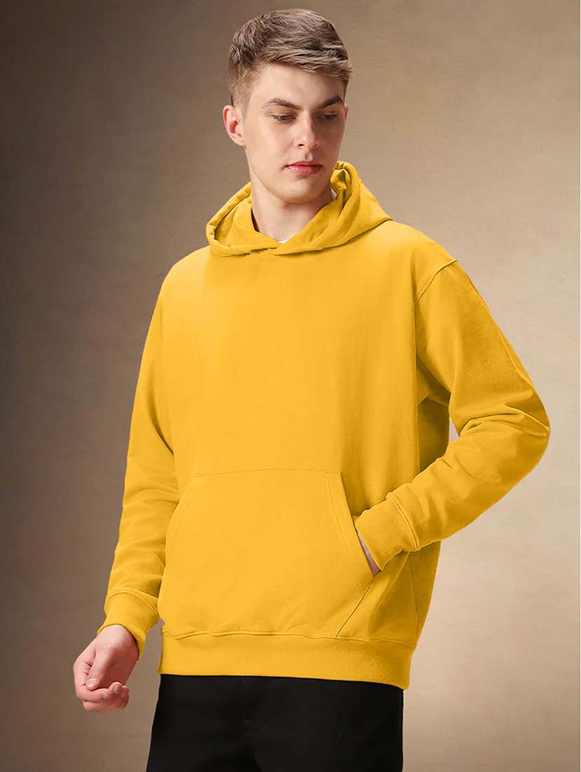 men long sleeves plain sweatshirt