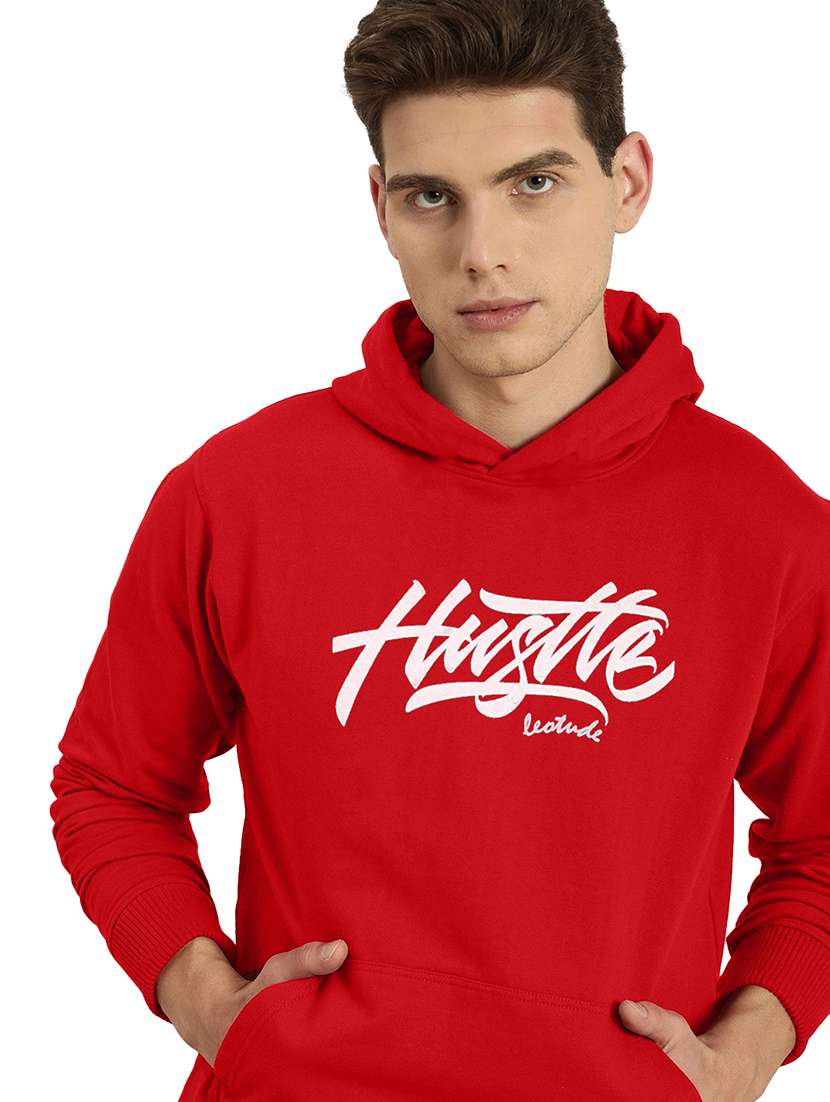 men long sleeves chest print sweatshirt - 21666580 -  Standard Image - 3