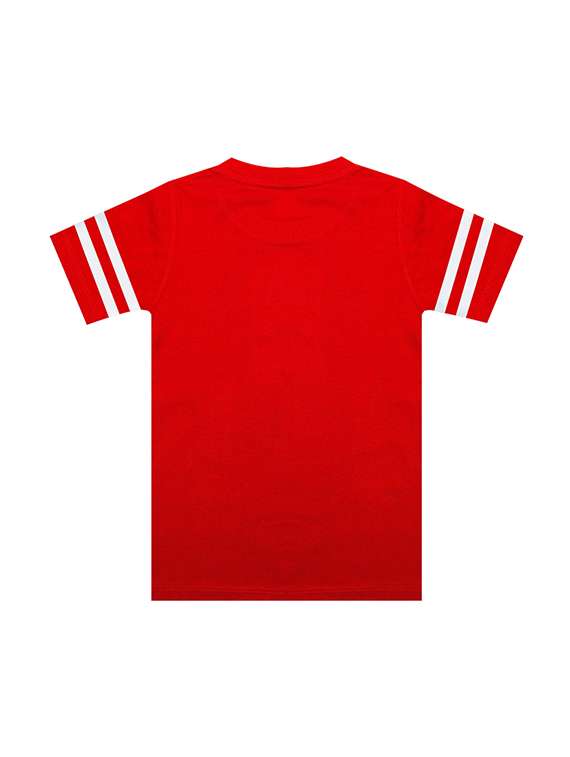 kids round neck short sleeve color block t-shirts combo - 21666978 -  Standard Image - 3