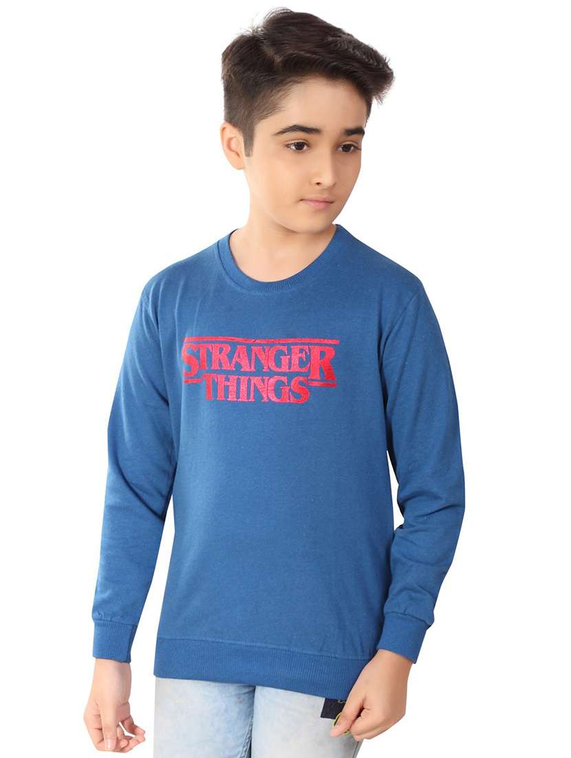 boys long sleeves printed t-shirt