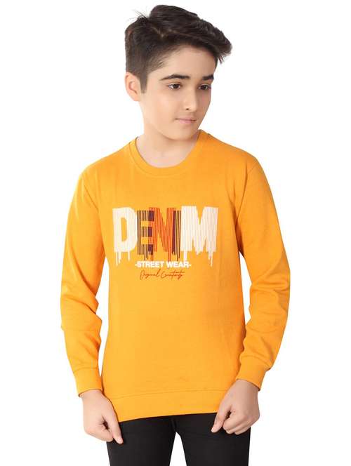 boys long sleeves printed t-shirt - 21667016 - Standard Image - 0