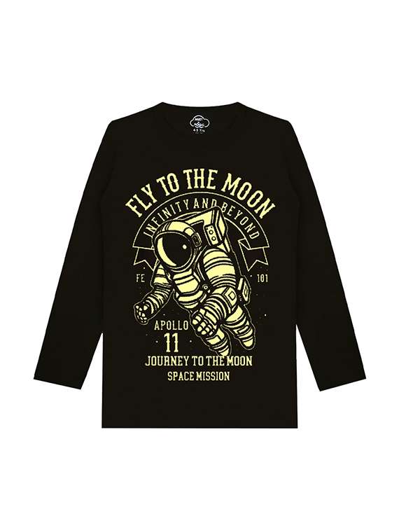 kids round neck printed t-shirts combo - 21667030 - Standard Image - 3