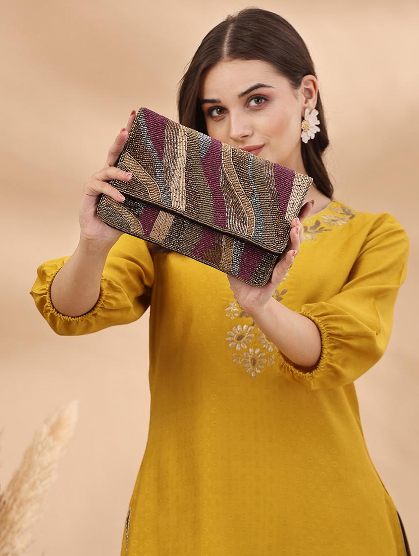 women embellished sling bag - 21667300 - Standard Image - 5