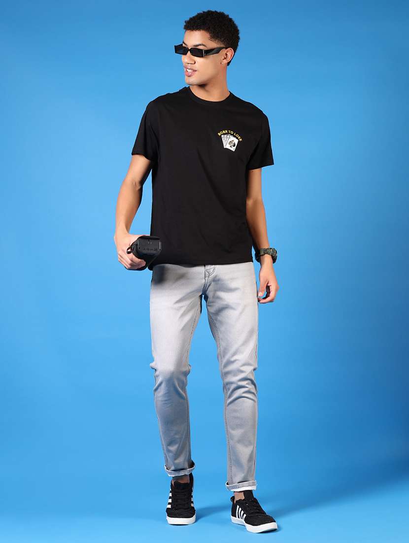 men printed short sleeve regular fit t-shirt - 21667585 -  Standard Image - 3