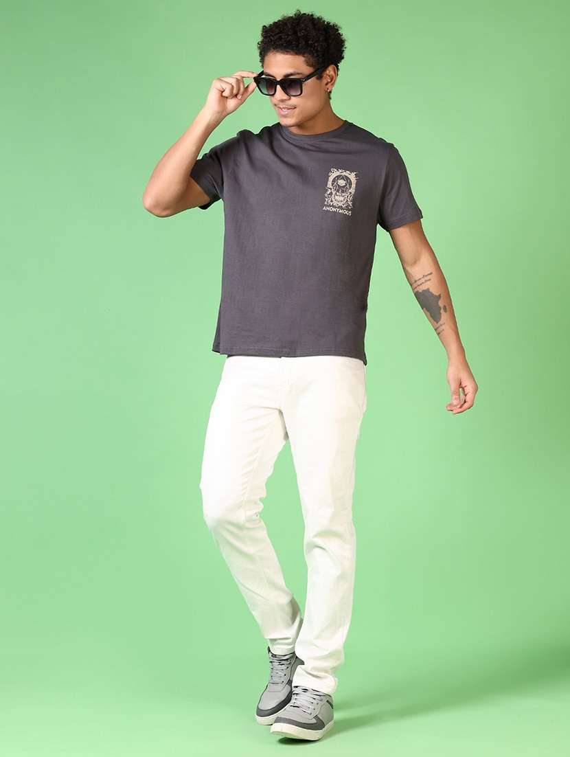 men back print short sleeve t-shirt - 21667617 -  Standard Image - 3