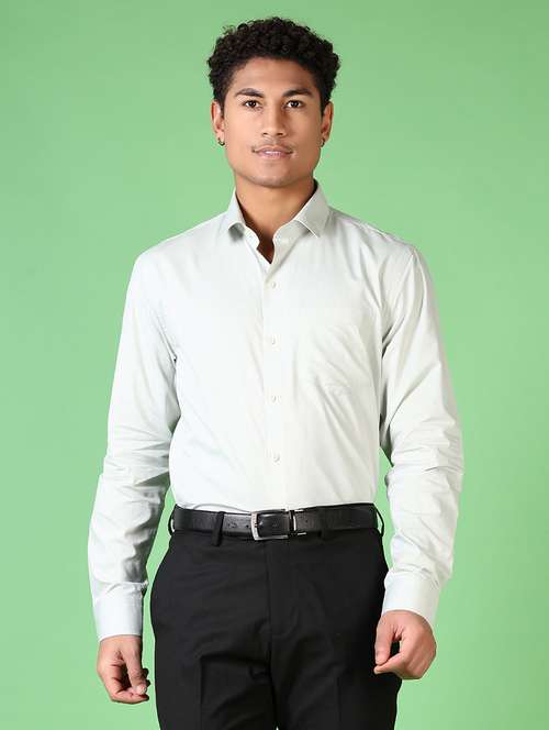 men solid long sleeve formal shirt - 21667648 -  Standard Image - 0
