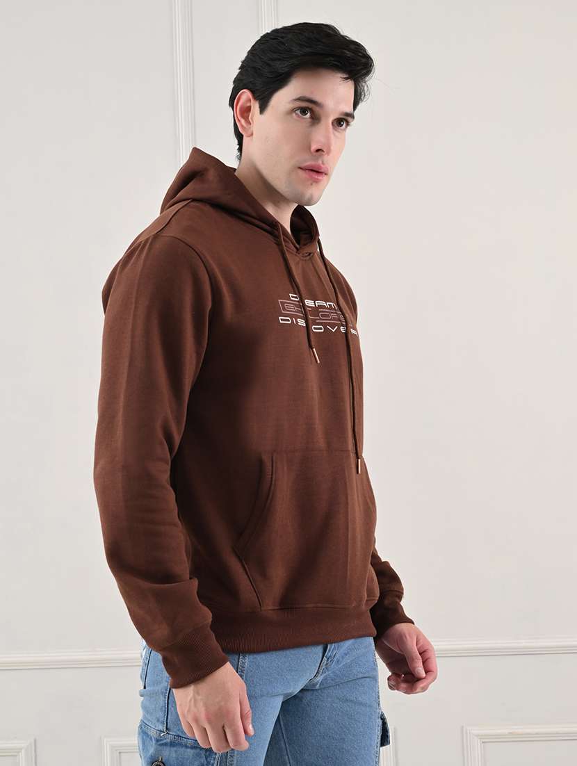 men long sleeve chest print sweatshirt - 21667986 -  Standard Image - 3