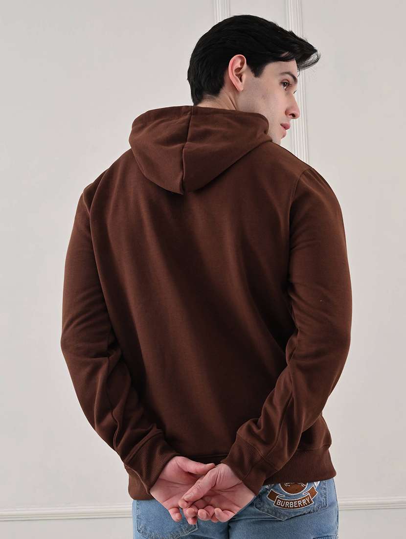 men long sleeve chest print sweatshirt - 21667986 -  Standard Image - 5