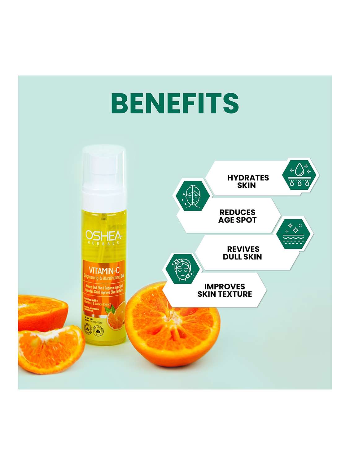 oshea herbals lemon extract face gel - 21668202 - Standard Image - 5