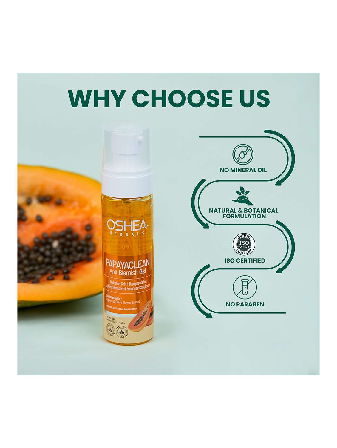 oshea herbals pineapple extract face gel - 21668203 -  Standard Image - 3