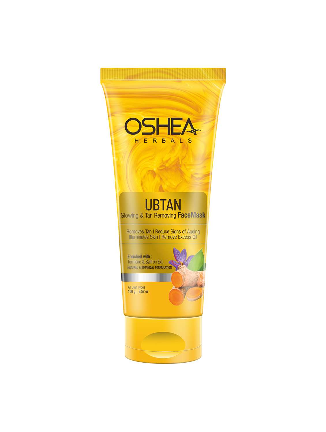 oshea herbals turmeric extract face mask