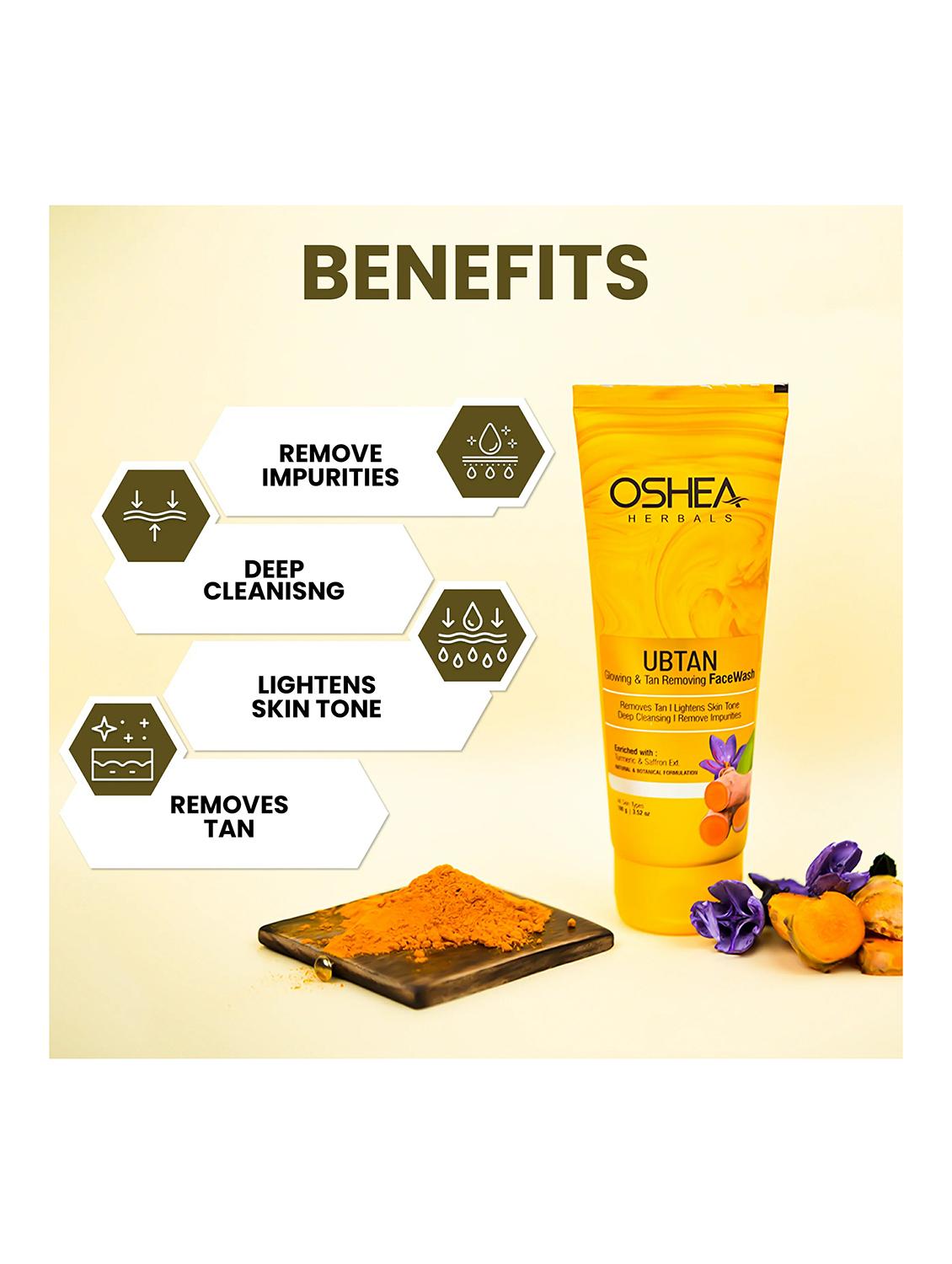 oshea herbals turmeric extract face wash - 21668223 - Standard Image - 3
