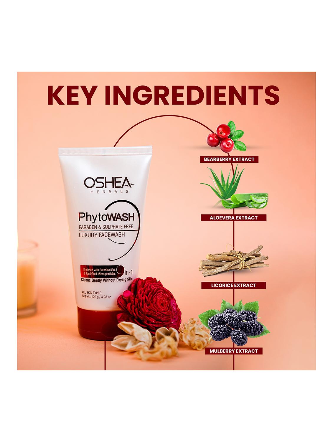 oshea herbals aloevera extract face wash - 21668224 - Standard Image - 3