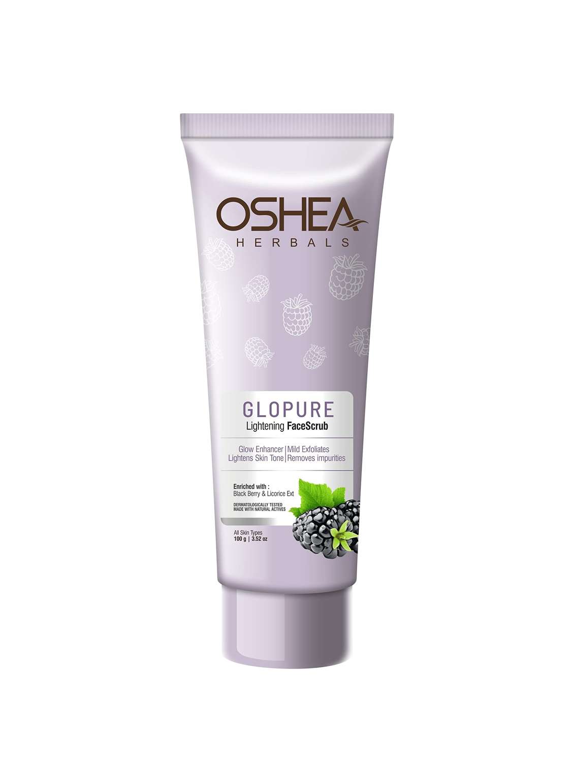 oshea herbals liquorice extract face scrub