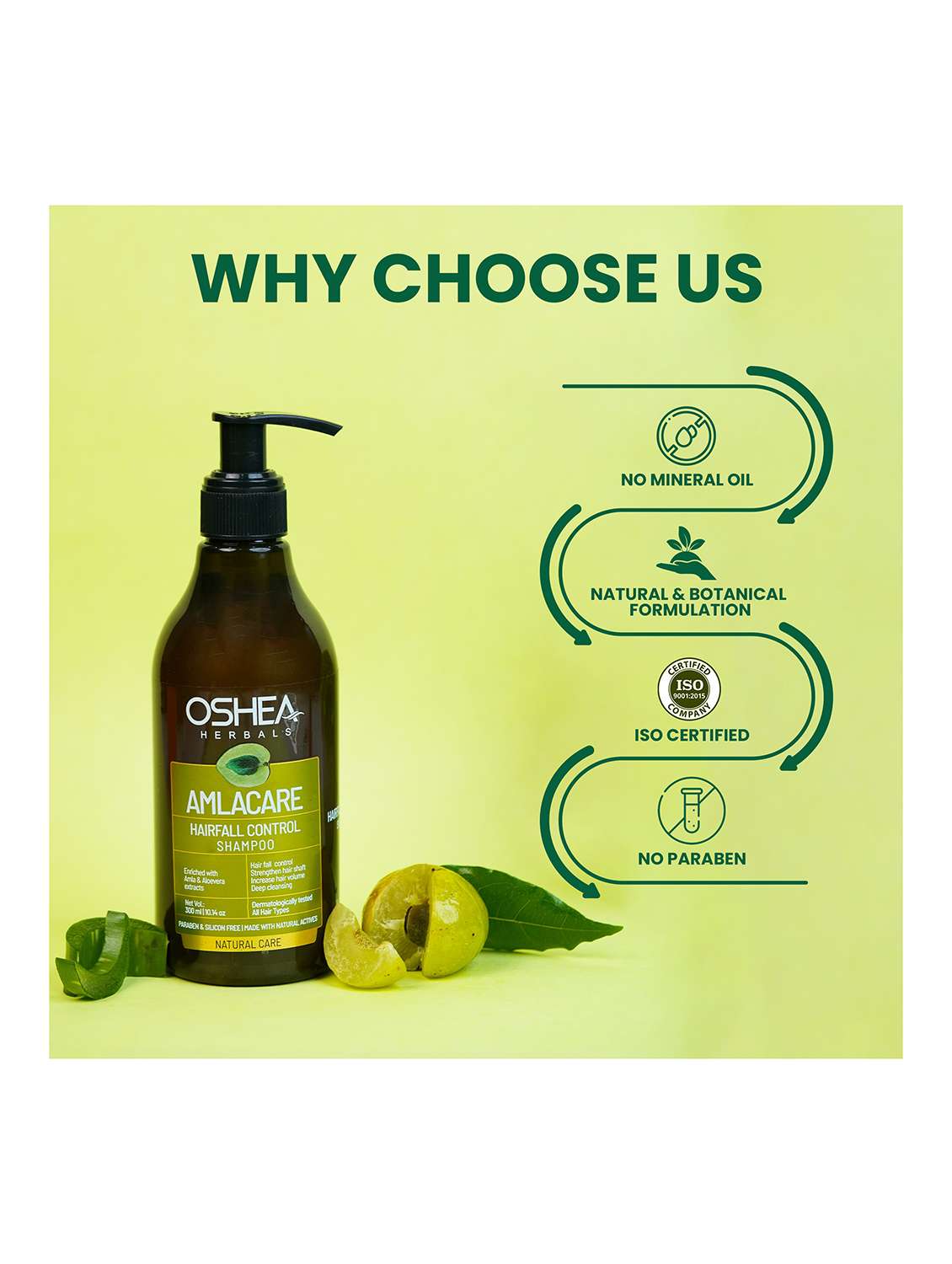 oshea herbals hairfall control shampoo - 21668283 - Standard Image - 5