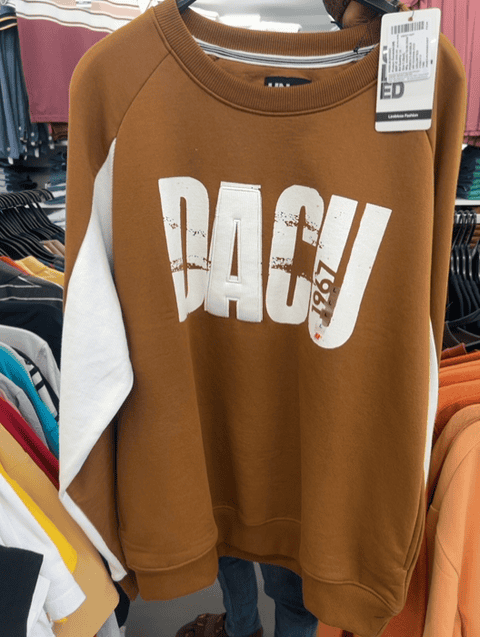 tan polyester cotton fleece sweatshirt - 21668382 - Standard Image - 0