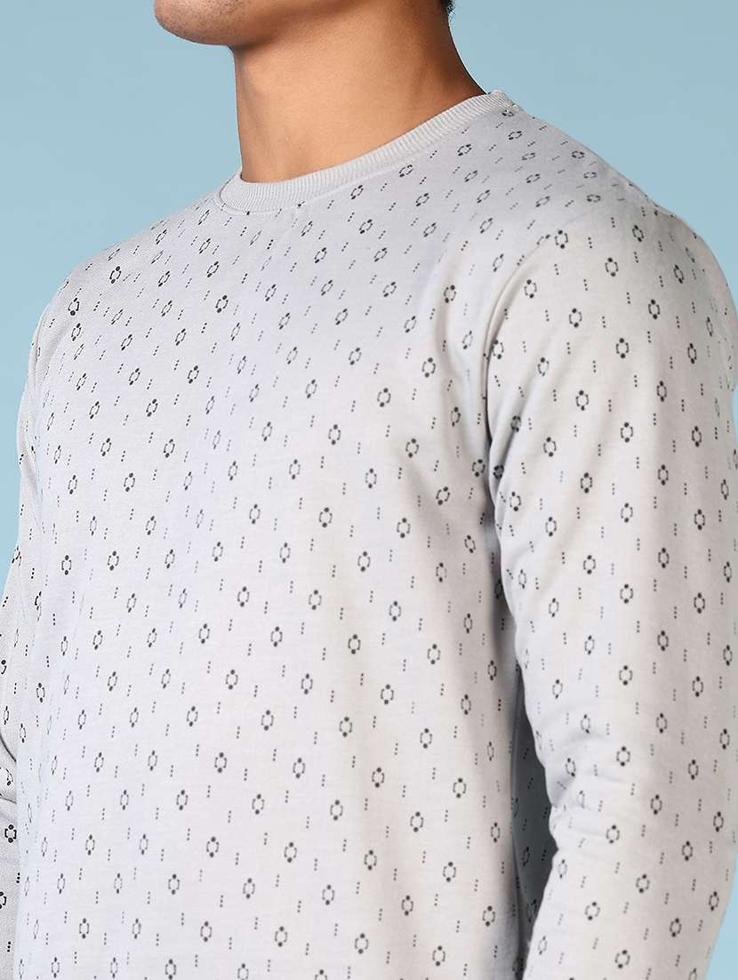 men long sleeves printed sweatshirt - 21668397 -  Standard Image - 5