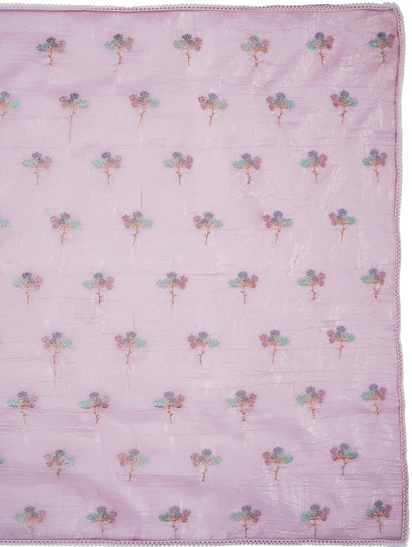 women pink embroidered saree with blouse - 21668632 - Standard Image - 5