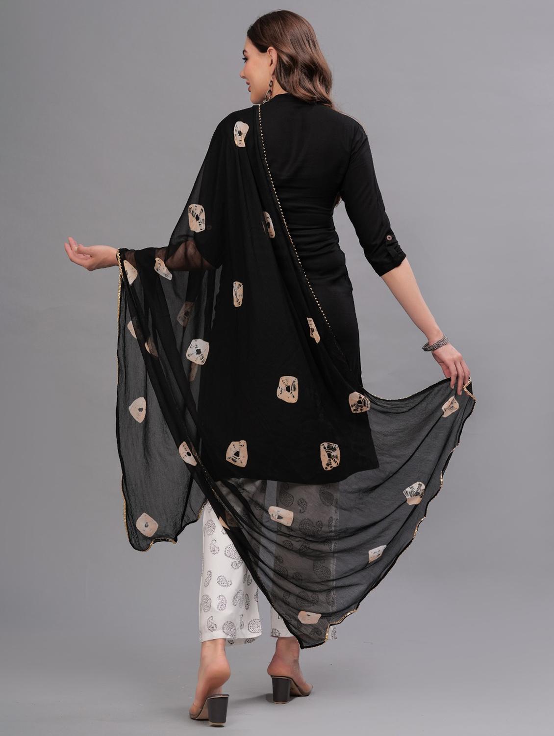 women embellished kurta pant set with dupatta - 21669513 - Standard Image - 3