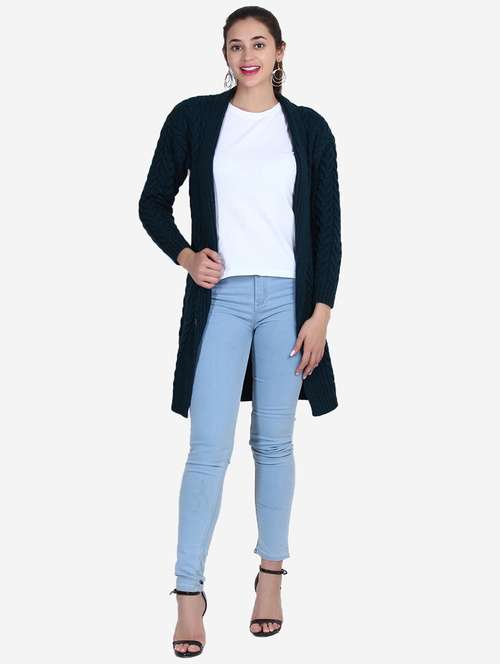 women self designed winter wear shrug - 21669605 -  Standard Image - 0