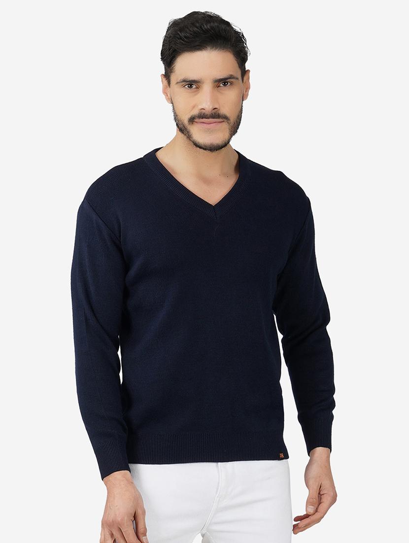 men long sleeves solid pullover