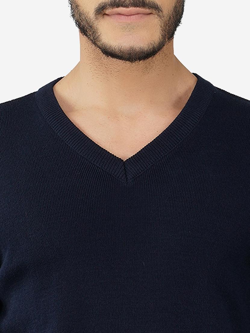 men long sleeves solid pullover - 21669617 - Standard Image - 5