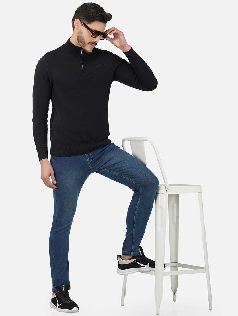 men long sleeves solid pullover - 21669620 -  Standard Image - 5