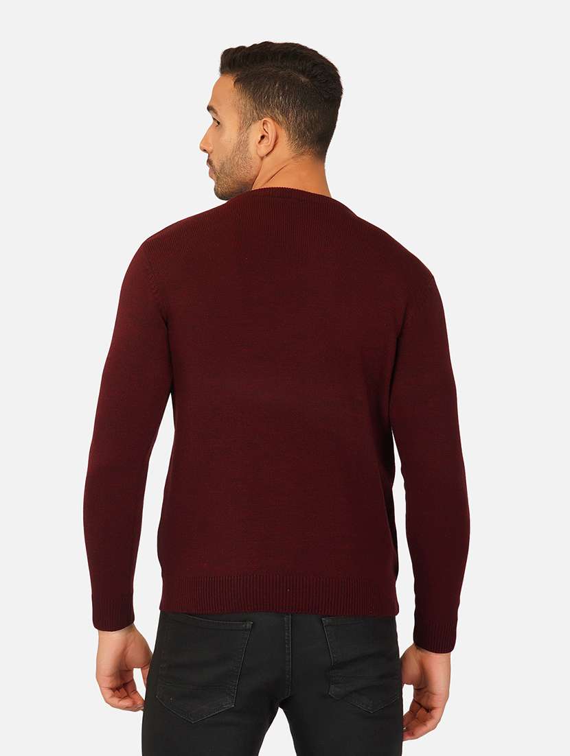 men long sleeve printed pullover - 21669623 - Standard Image - 3