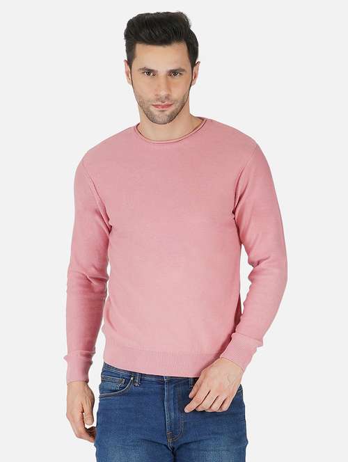 men long sleeves solid pullover - 21669645 -  Standard Image - 0