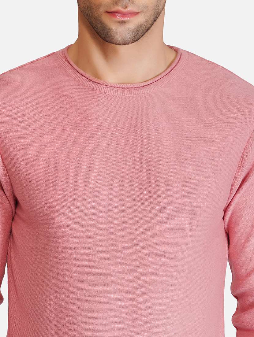 men long sleeves solid pullover - 21669645 -  Standard Image - 5