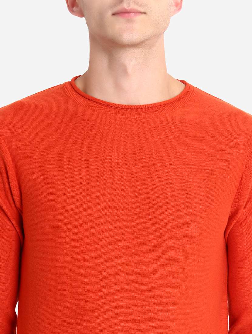 men long sleeves solid pullover - 21669646 -  Standard Image - 5