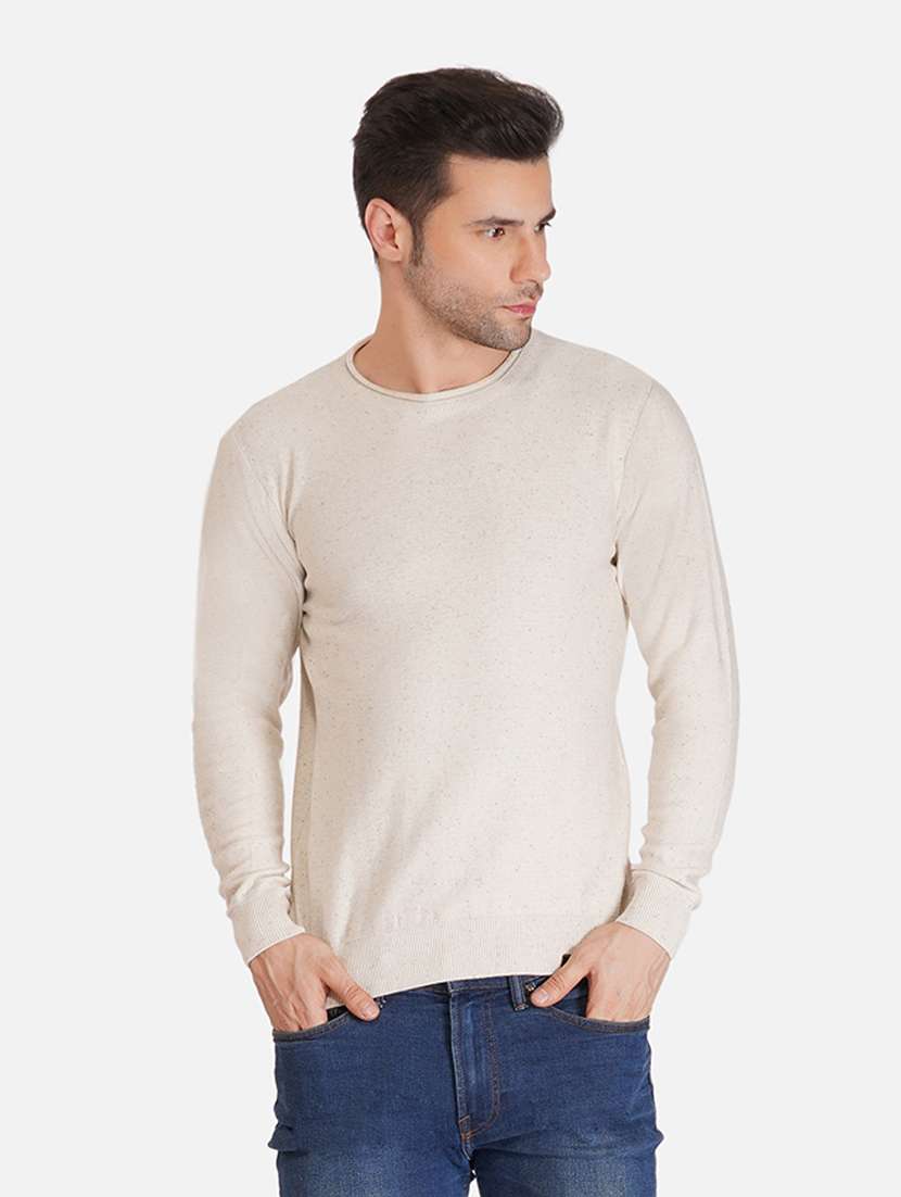 men long sleeves solid pullover
