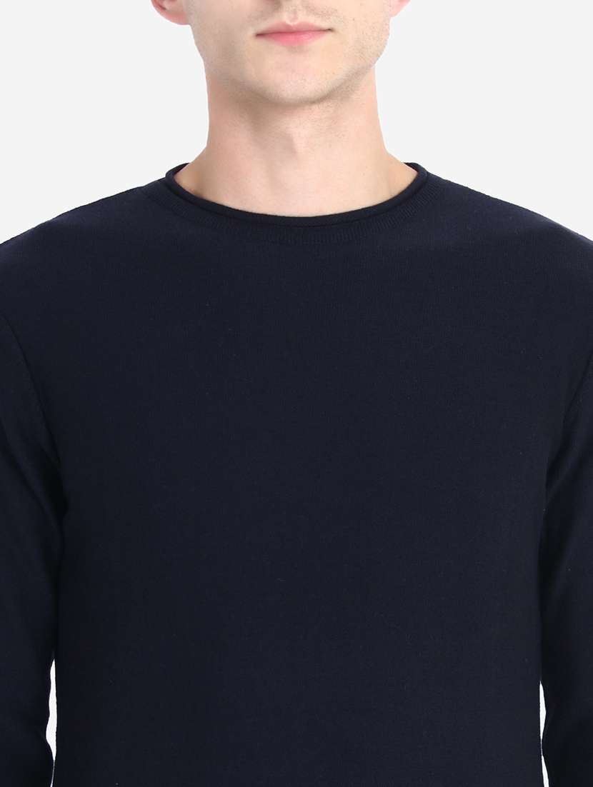 men long sleeves solid pullover - 21669648 -  Standard Image - 5