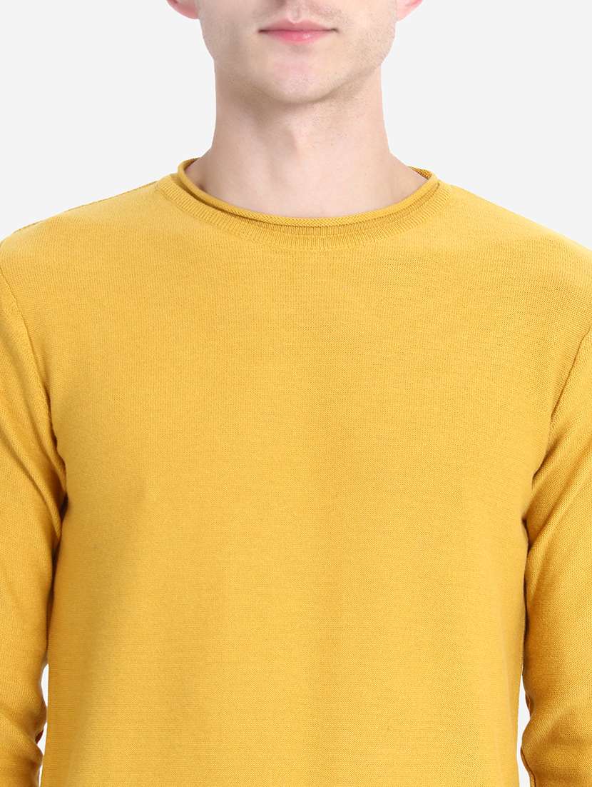 men long sleeves solid pullover - 21669649 -  Standard Image - 5