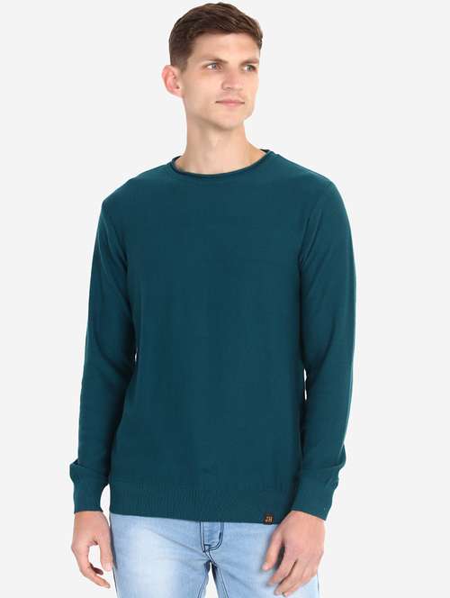 men long sleeves solid pullover - 21669651 -  Standard Image - 0