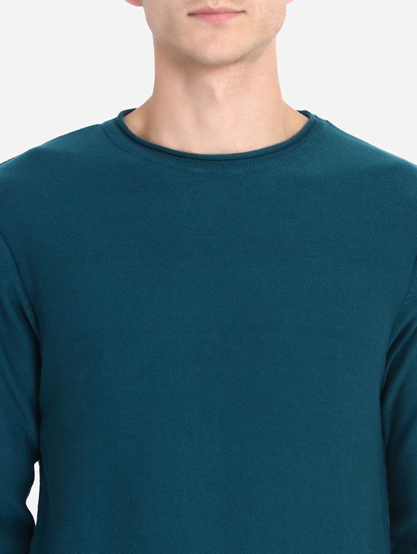 men long sleeves solid pullover - 21669651 -  Standard Image - 5