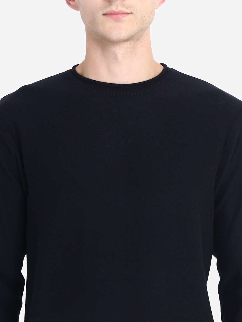 men long sleeves solid pullover - 21669652 -  Standard Image - 5