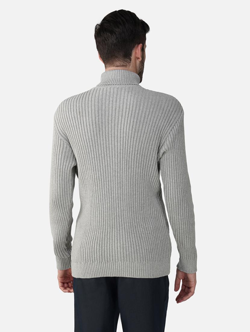 men long sleeves self design pullover - 21669653 - Standard Image - 3