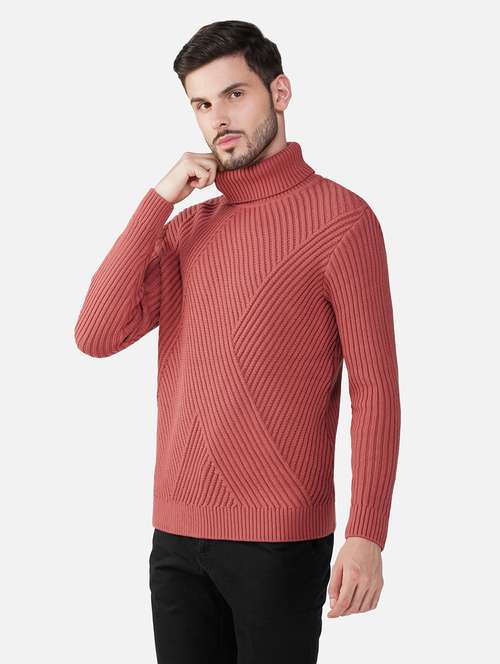 men long sleeves self design pullover - 21669654 -  Standard Image - 0