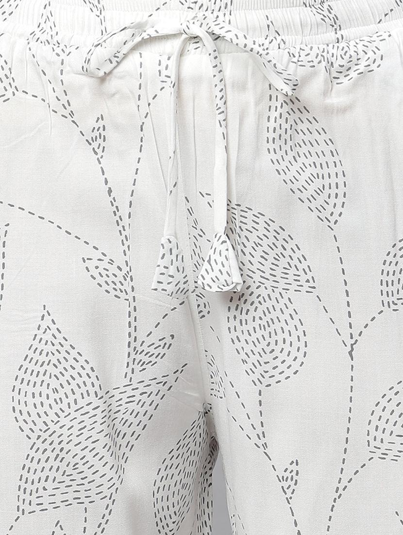 women printed nightwear pyjama set - 21669872 - Standard Image - 5