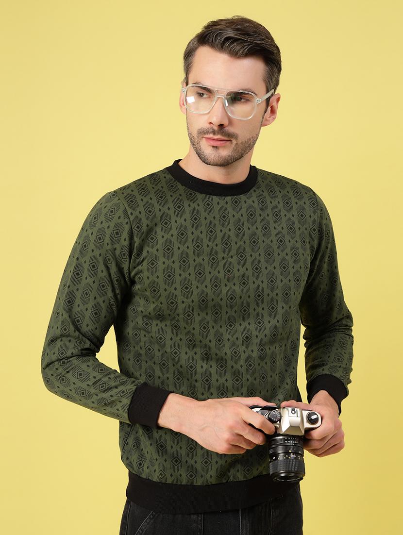 men long sleeve printed sweatshirt - 21670180 - Standard Image - 3