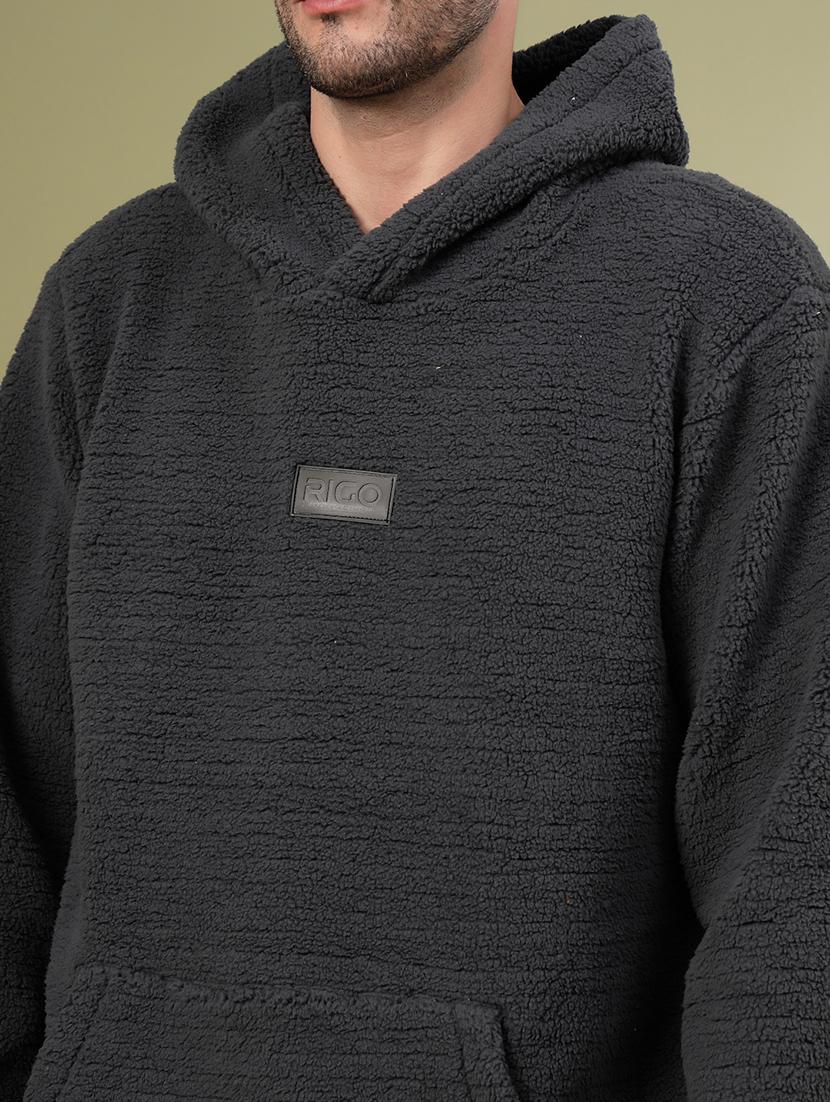 men long sleeve plain sweatshirt - 21670186 - Standard Image - 5