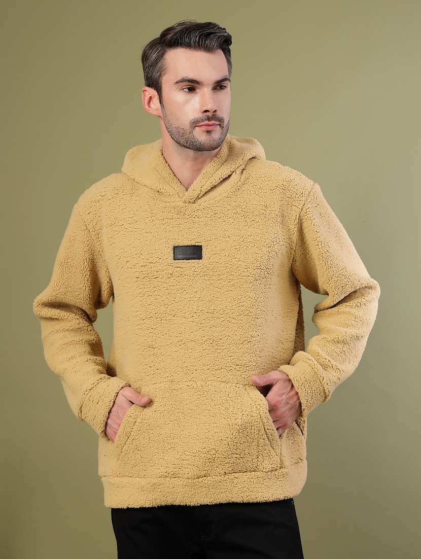 men long sleeve plain sweatshirt