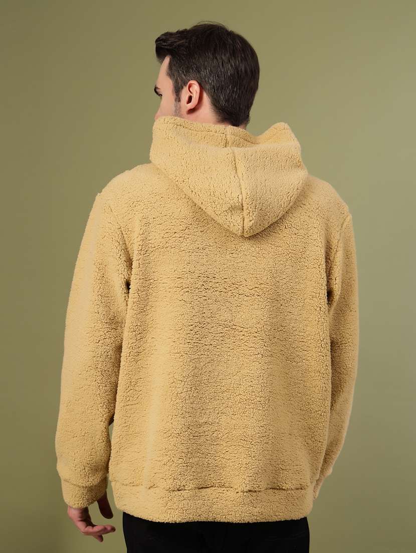 men long sleeve plain sweatshirt - 21670189 -  Standard Image - 3