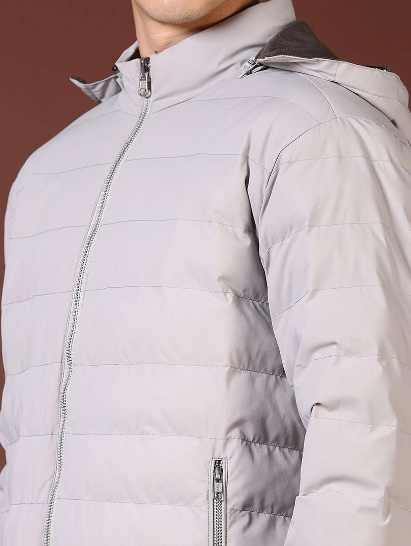 men's casual hooded reversible jacket  - 21670740 -  Standard Image - 3