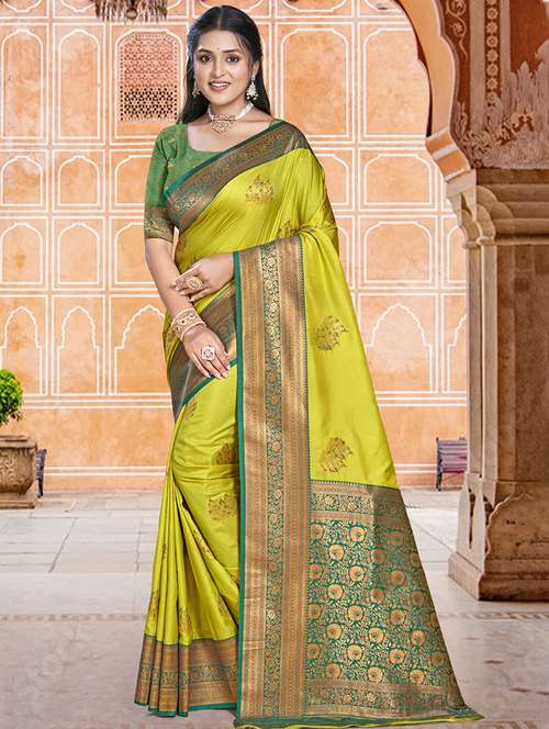 women self design bordered saree with blouse - 21671116 -  Standard Image - 0