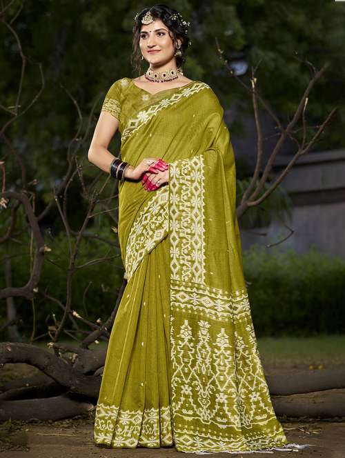 women self design tussar saree with blouse - 21671319 - Standard Image - 0